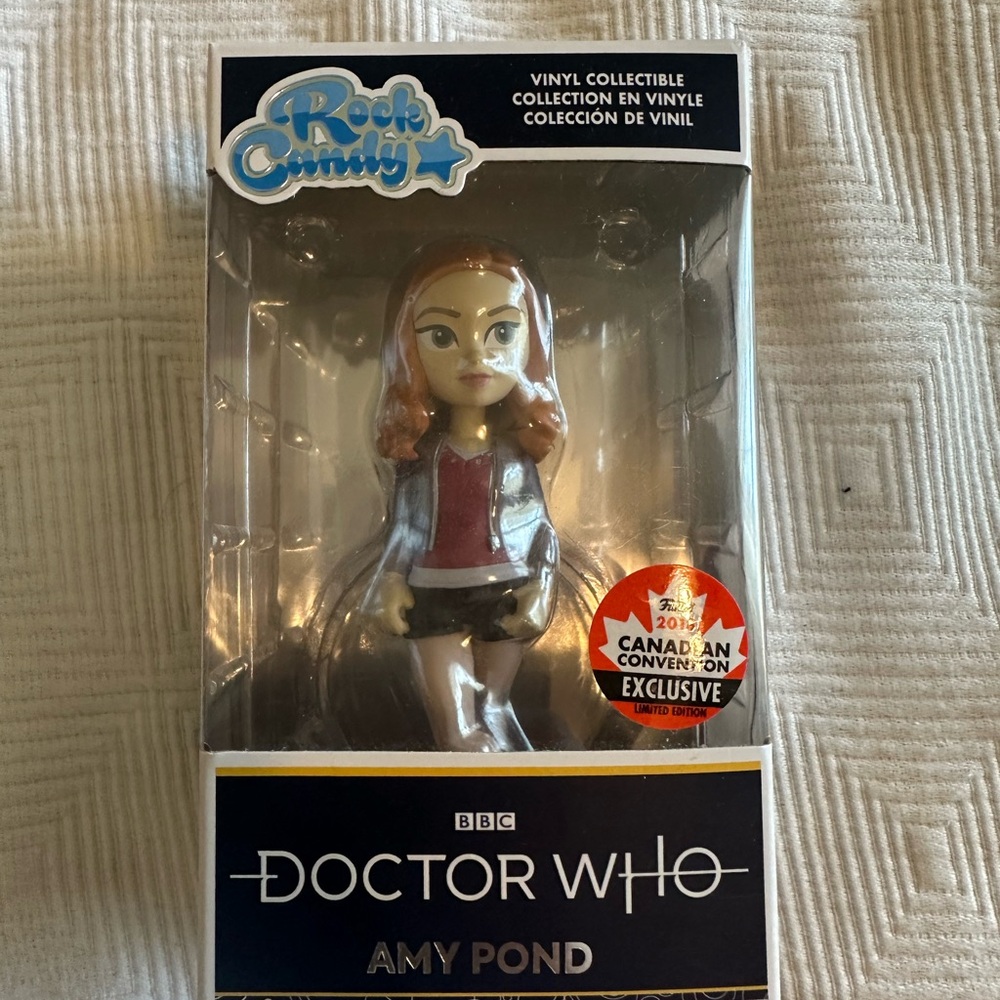 Funko Rock Candy Amy Pond Canadian Convention Exclusive Vinyl Figure Doctor Who
